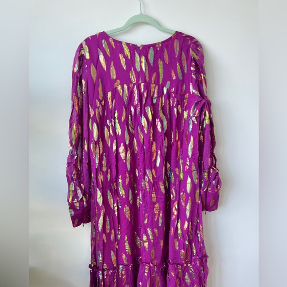 Ceibon Eeryn Metallica Print Magenta Size L - Picture 4 of 6